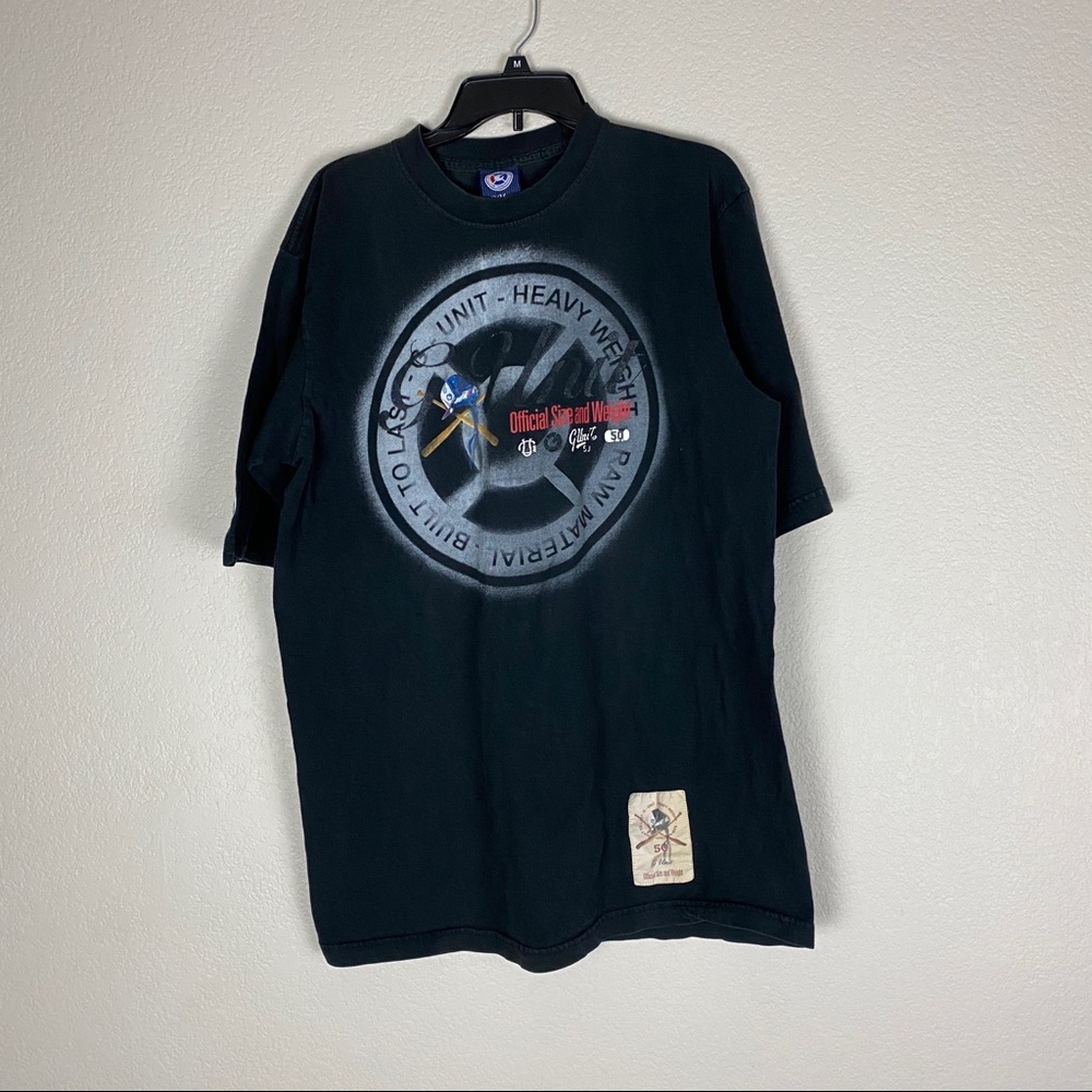 G Unit 50 Cent Heavyweight Black Shirt Large